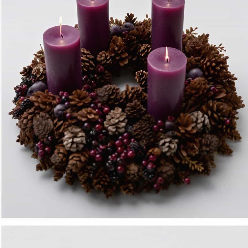 Adventskranz Nordlicht – Blumenstrauß vom Münchner Floristen