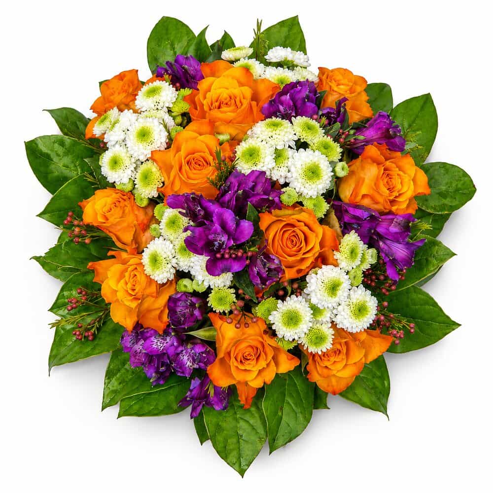 Leah – Bunter Frühlingsstrauß – Blumenstrauß vom Münchner Floristen