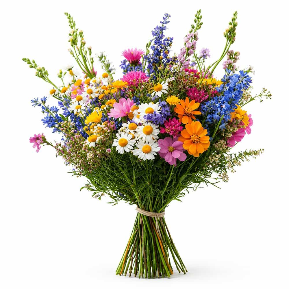 Mara - Bunter Wiesenblumenstrauß – Blumenstrauß vom Münchner Floristen
