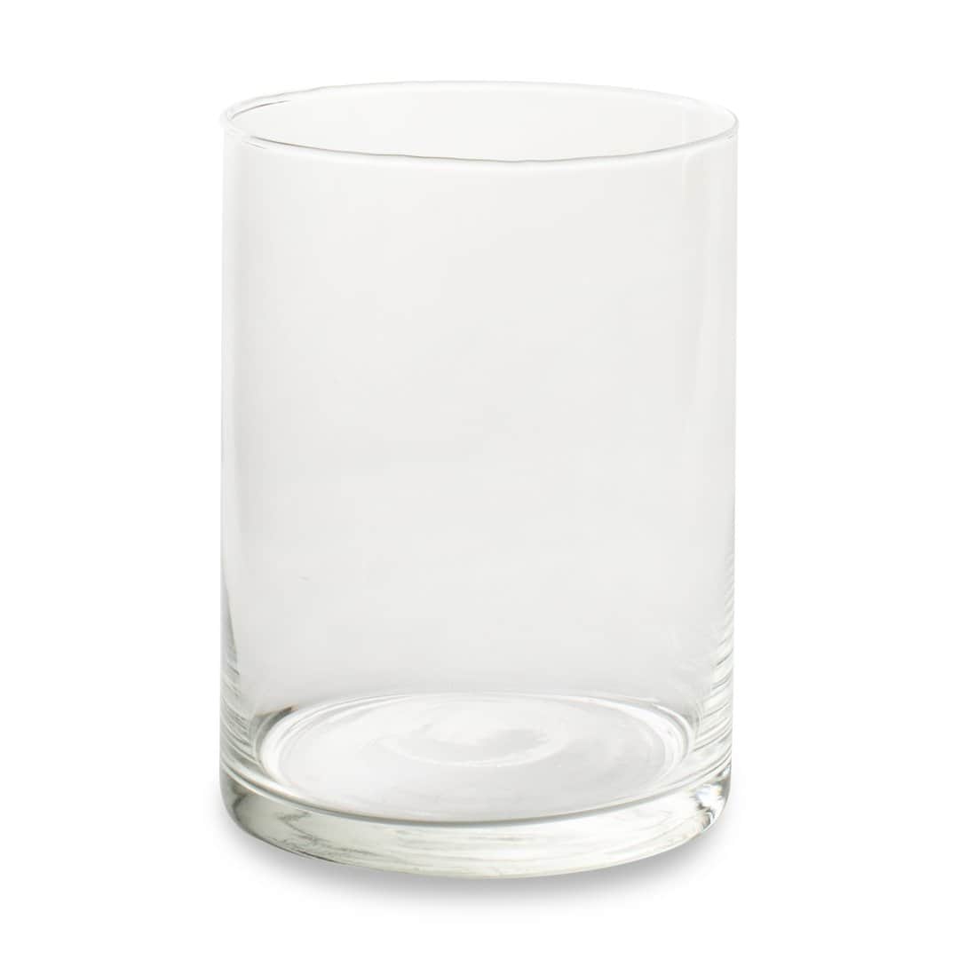 Vase Zylinder – frisch gebundener Blumenstrauß