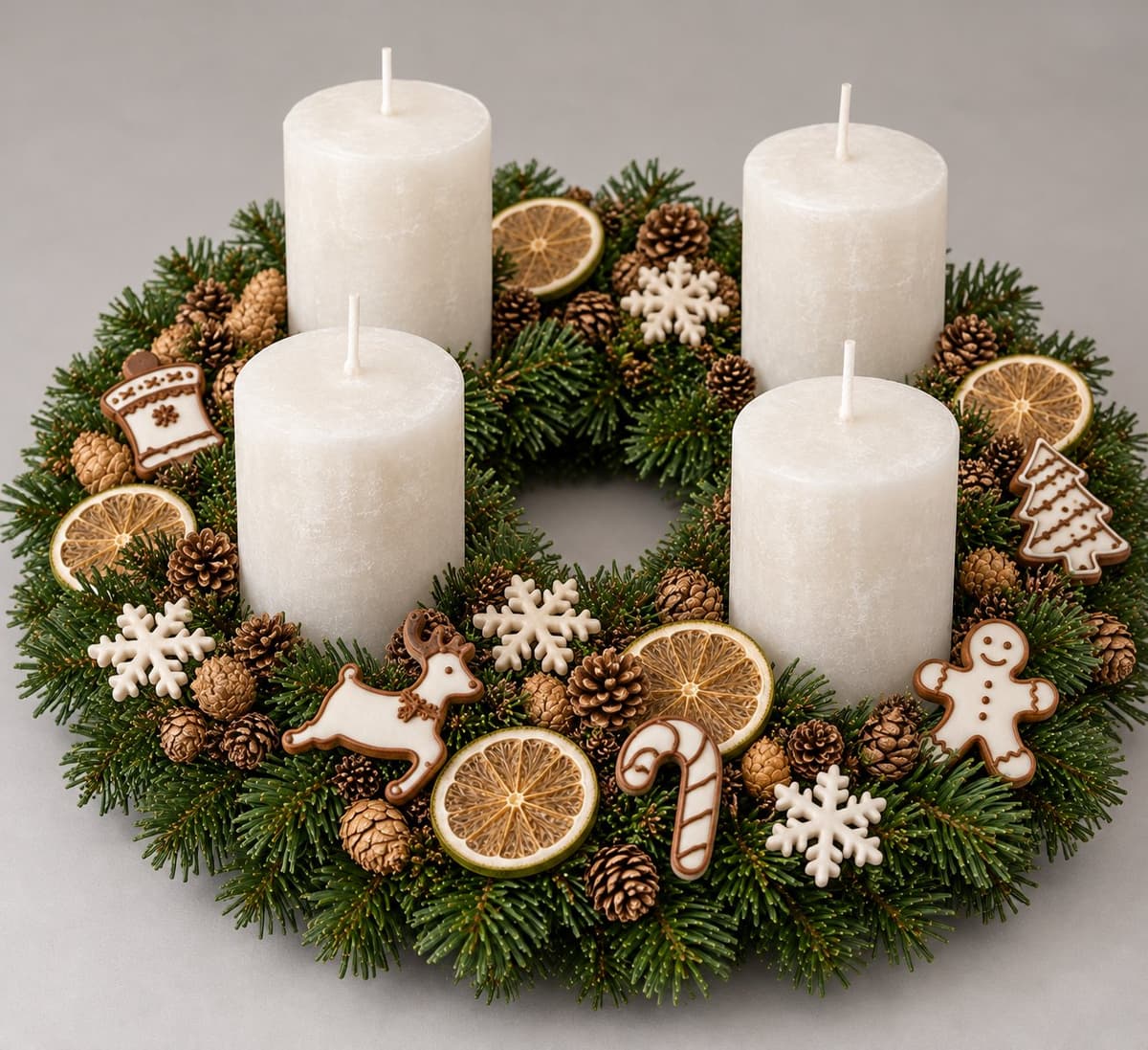 Adventskranz Flockentanz