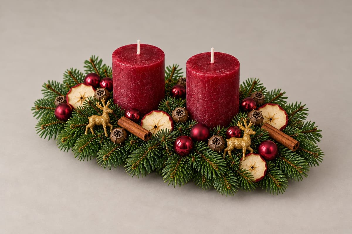 Adventsgesteck Waldesruh