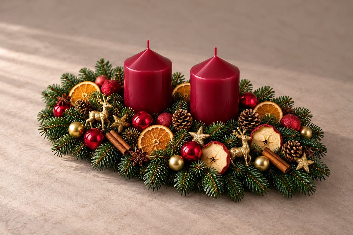 Adventsgesteck Waldesruh