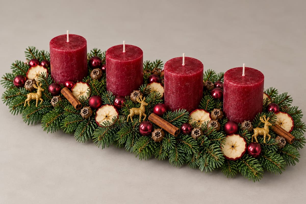 Adventsgesteck Waldesruh