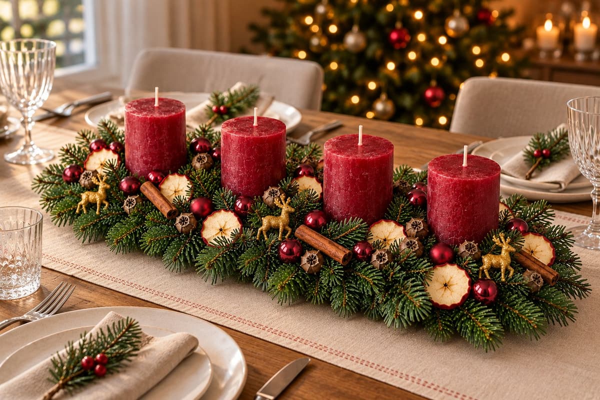 Adventsgesteck Waldesruh