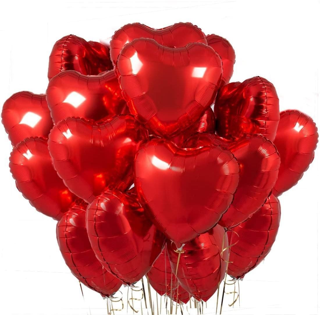 Helium Herz Ballon – Blumenstrauß vom Münchner Floristen