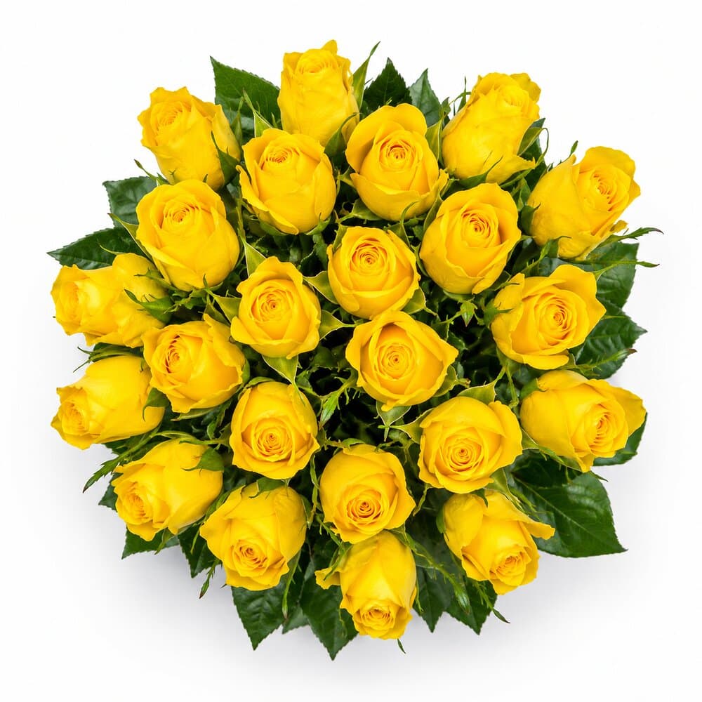 Joal – Gelber Rosenstrauß – Blumenstrauß vom Münchner Floristen