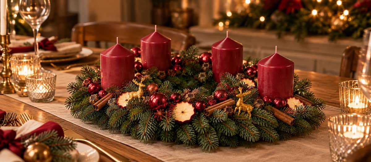 Adventskränze entdecken → - Handgebundene Adventskränze München