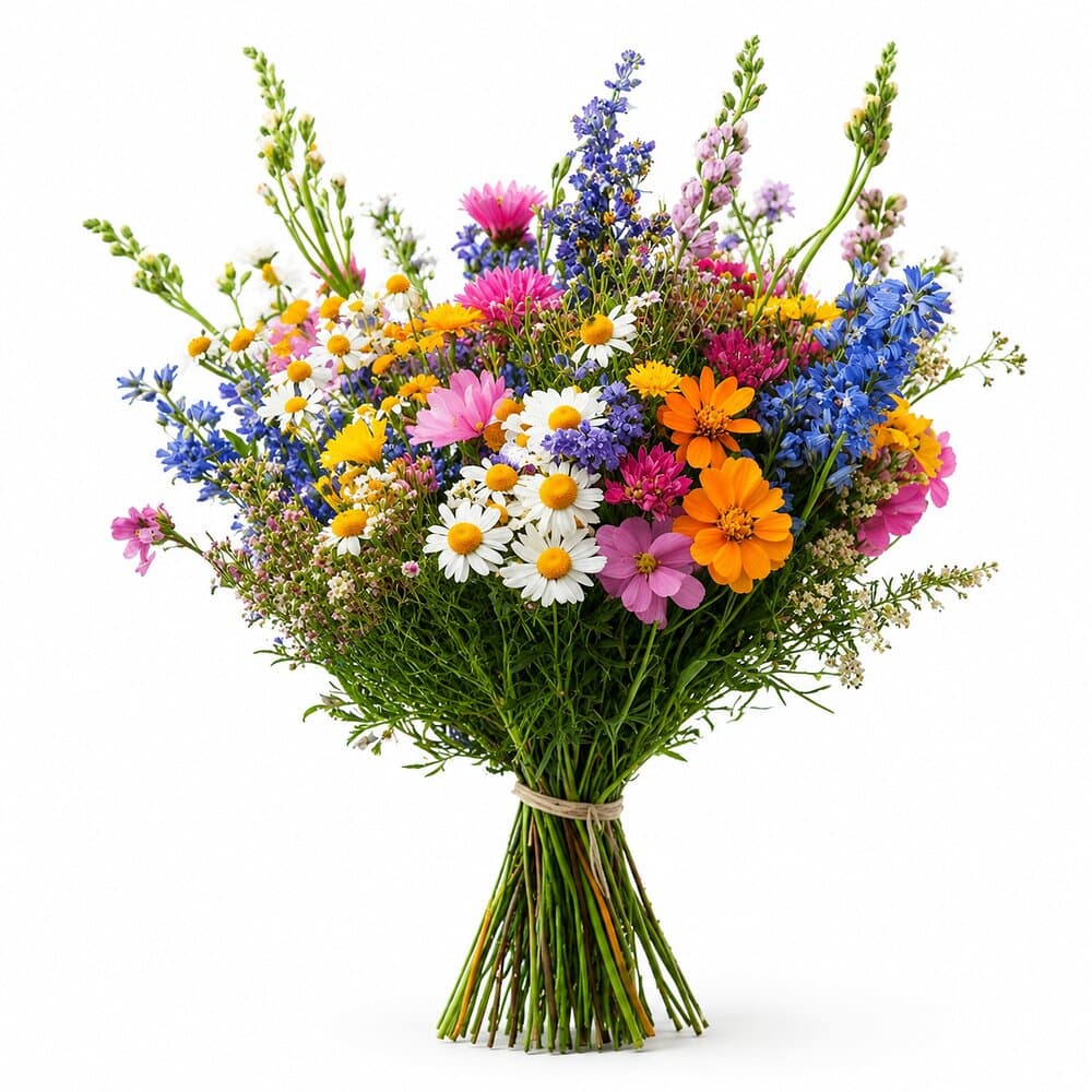 Mara - Bunter Wiesenblumenstrauß – Blumenstrauß vom Münchner Floristen